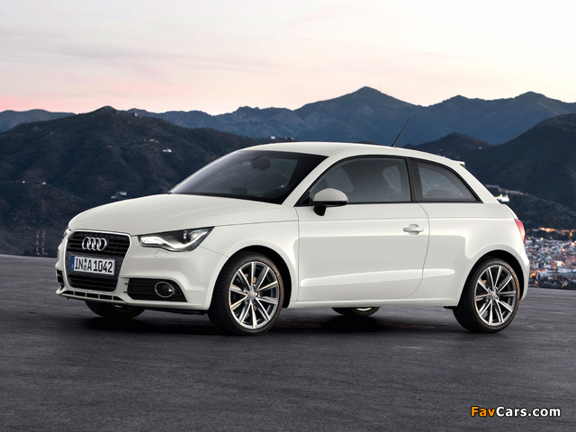 Pictures of Audi A1 TDI 8X (2010) (640 x 480)