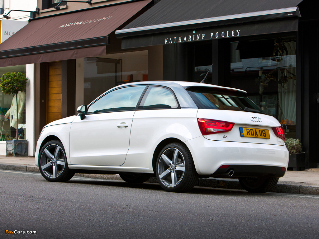 Pictures of Audi A1 TDI UK-spec 8X (2010) (1024 x 768)