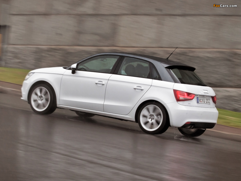 Pictures of Audi A1 Sportback TFSI AU-spec 8X (2012) (1024 x 768)