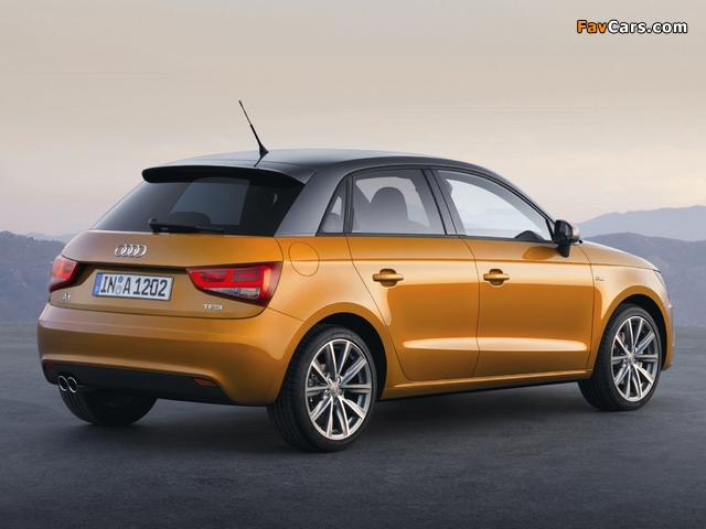 Pictures of Audi A1 Sportback TFSI S-Line 8X (2012) (640 x 480)