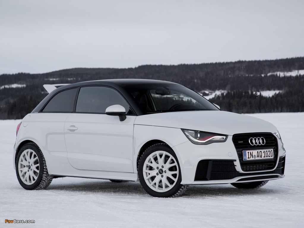 Pictures of Audi A1 quattro 8X (2012) (1024 x 768)