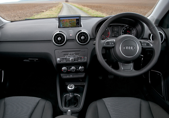 Pictures of Audi A1 Sportback TDI UK-spec 8X (2012)