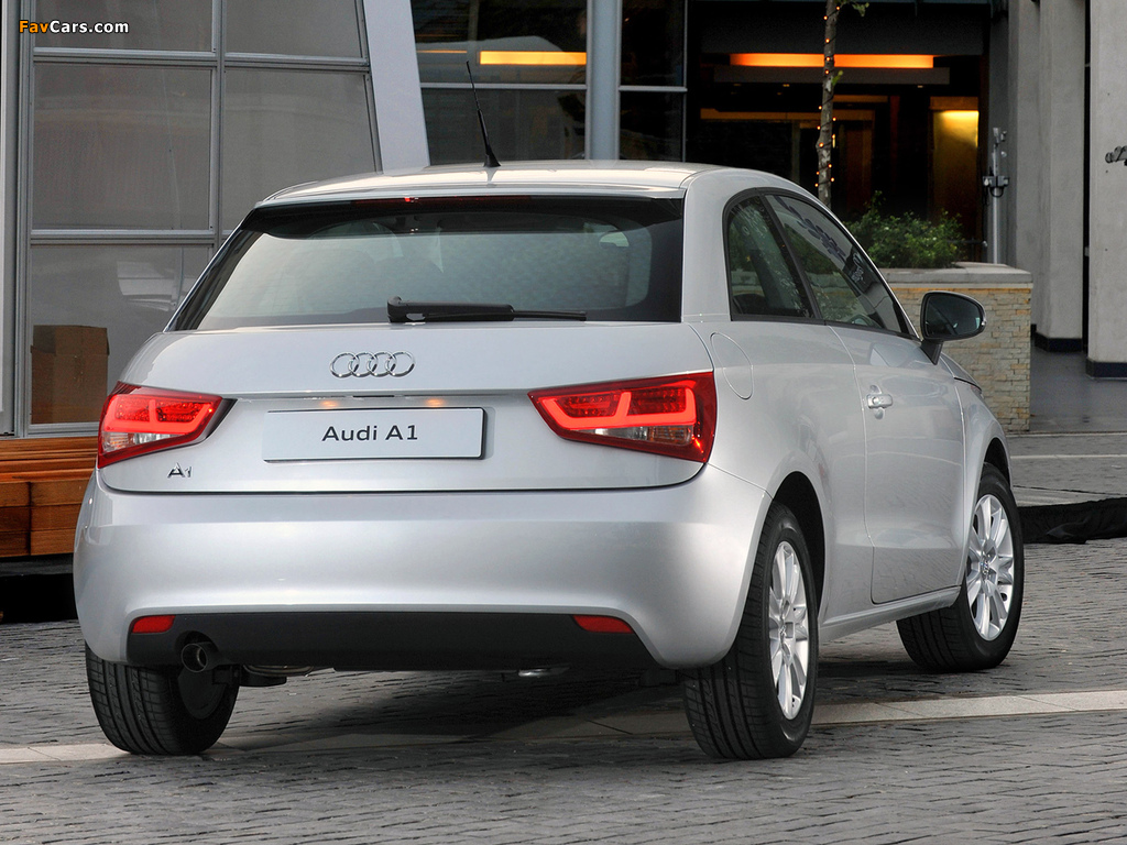 Audi A1 TFSI ZA-spec 8X (2010) wallpapers (1024 x 768)