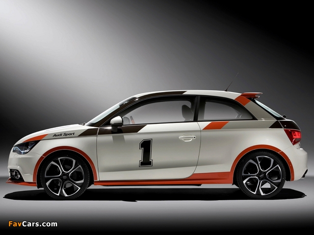 Audi A1 Competition Kit Concept 8X (2010) wallpapers (640 x 480)