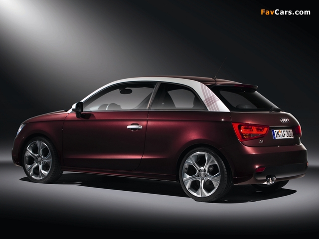 Audi A1 Fashion Concept 8X (2010) wallpapers (640 x 480)