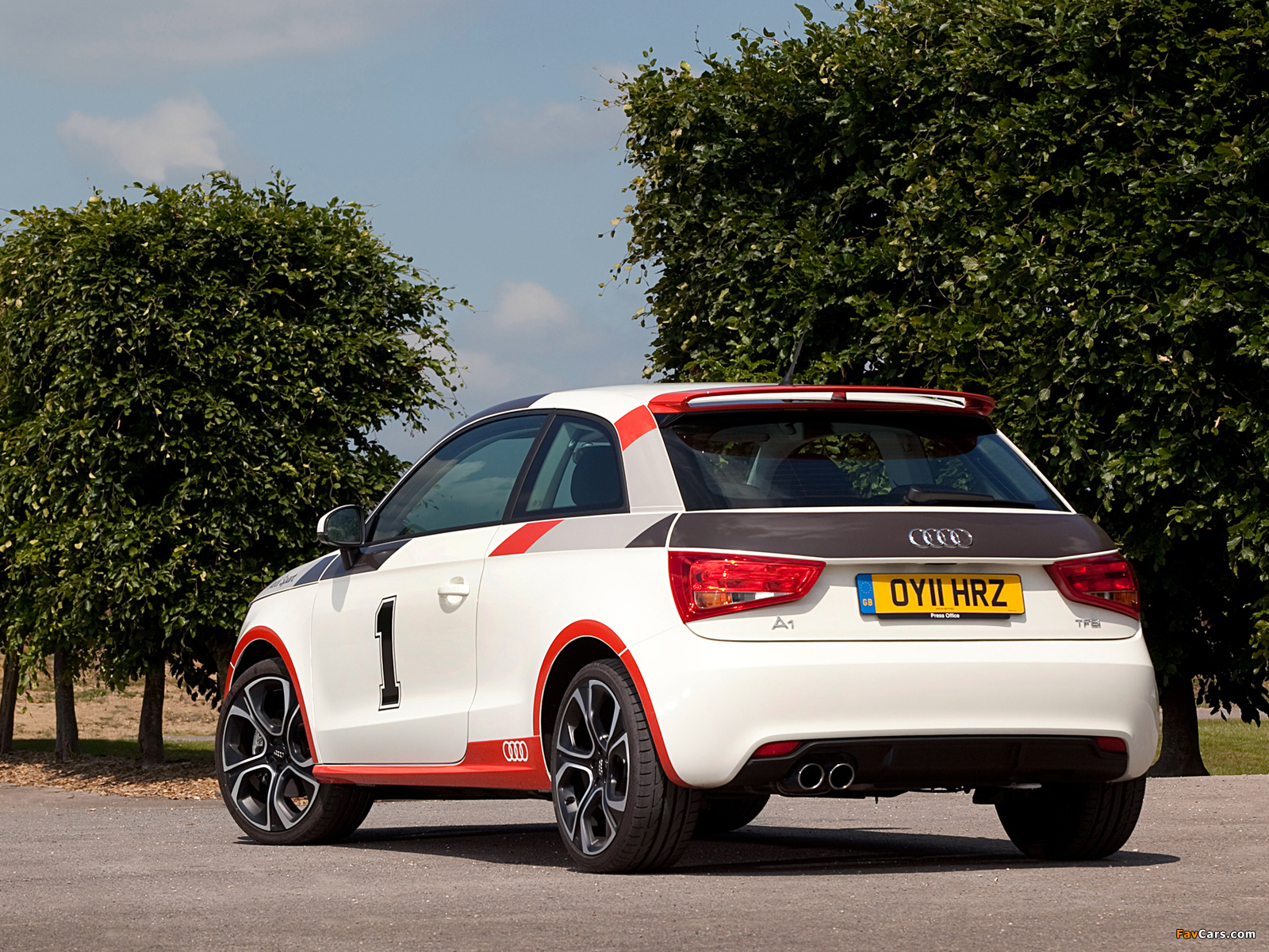 Audi A1 Competition Line 8X (2011) wallpapers (1600 x 1200)