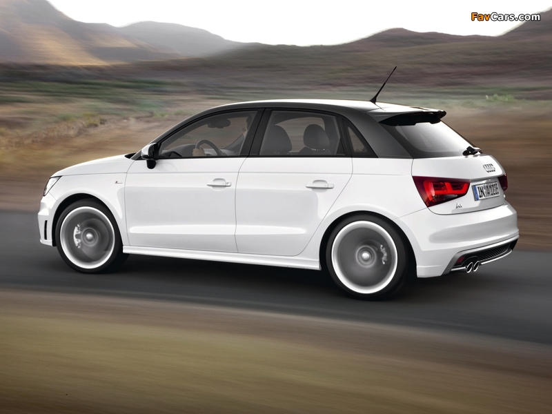 Audi A1 Sportback TDI S-Line 8X (2012) wallpapers (800 x 600)