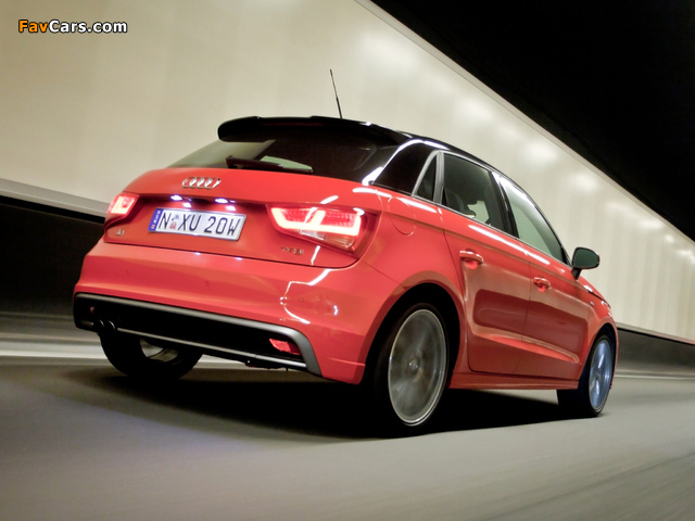 Audi A1 Sportback TFSI S-Line AU-spec 8X (2012) wallpapers (640 x 480)