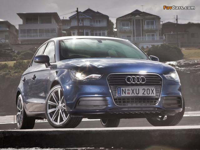 Audi A1 Sportback TDI AU-spec 8X (2012) wallpapers (640 x 480)