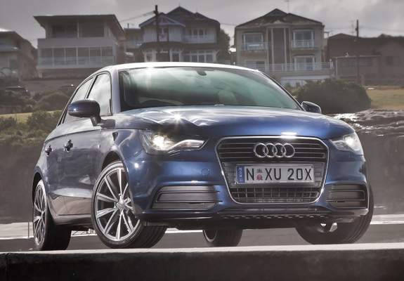 Audi A1 Sportback TDI AU-spec 8X (2012) wallpapers