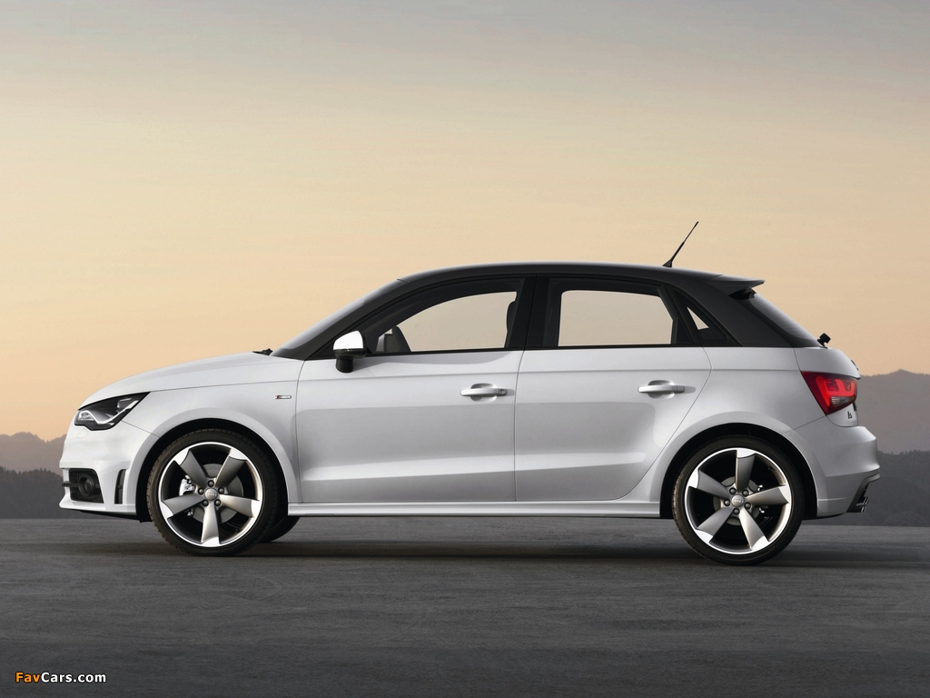 Audi A1 Sportback TDI S-Line 8X (2012) wallpapers (1024 x 768)