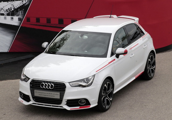 Audi A1 Sportback Competition Kit R18 Red Plus (8X) 2013 wallpapers