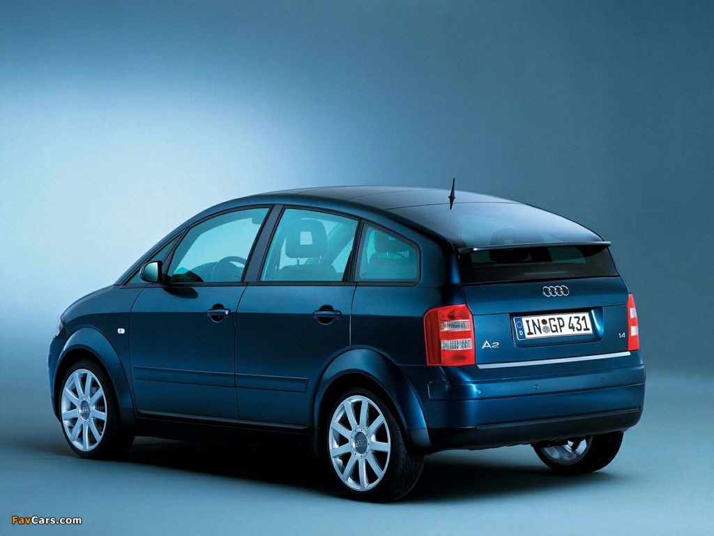 Audi A2 1.4 (2000–2005) images (1024 x 768)