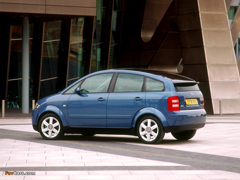 Audi A2 1.4 TDI UK-spec (2000–2005) photos (800 x 600)