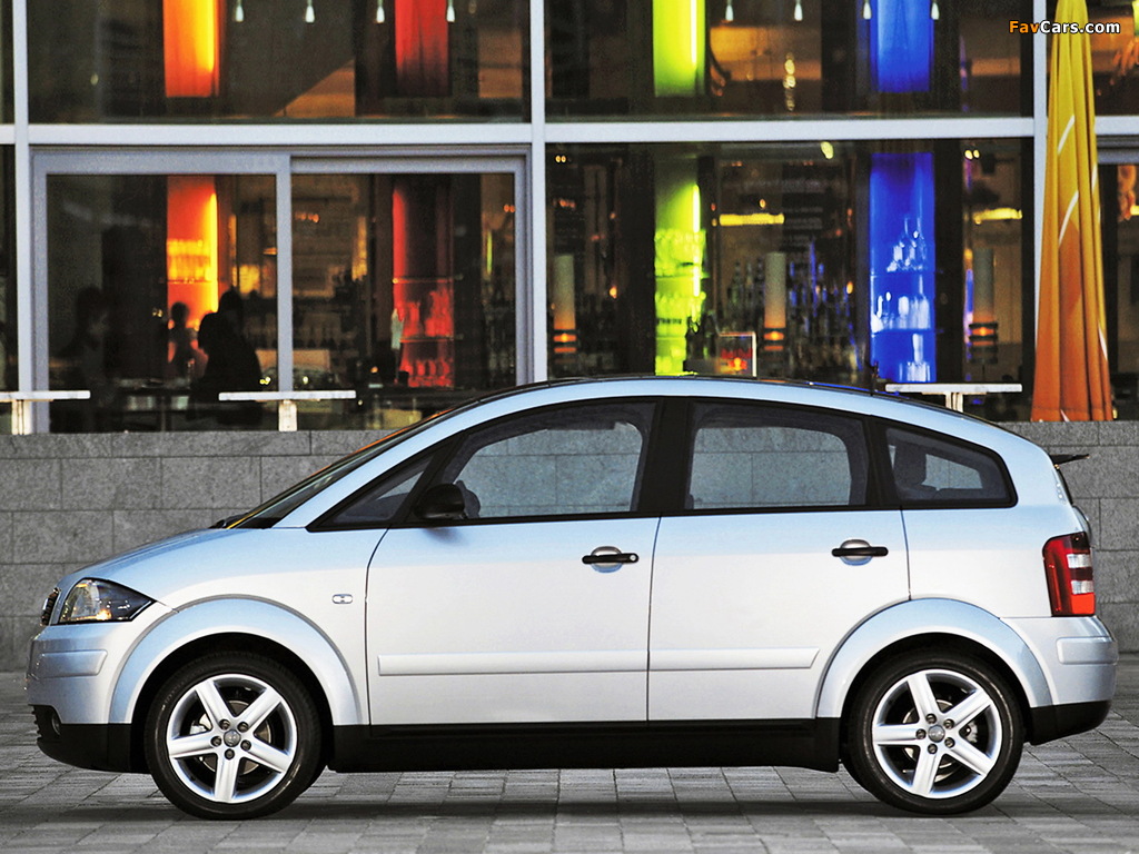 Audi A2 1.4 TDI (2000–2005) wallpapers (1024 x 768)