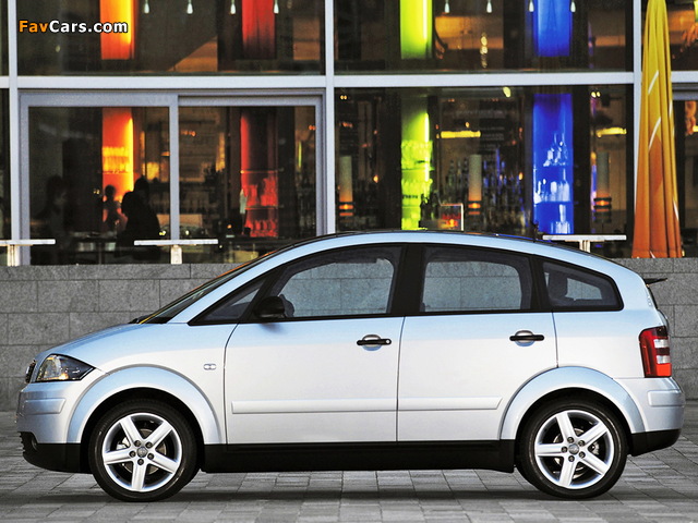 Audi A2 1.4 TDI (2000–2005) wallpapers (640 x 480)