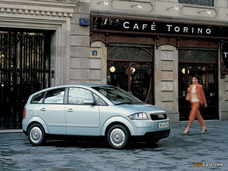 Audi A2 1.2 TDI (2001–2005) wallpapers (800 x 600)