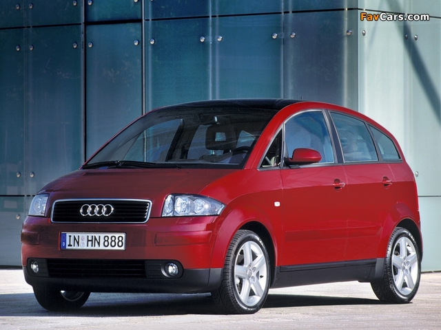 Audi A2 1.6 FSI (2004–2005) images (640 x 480)