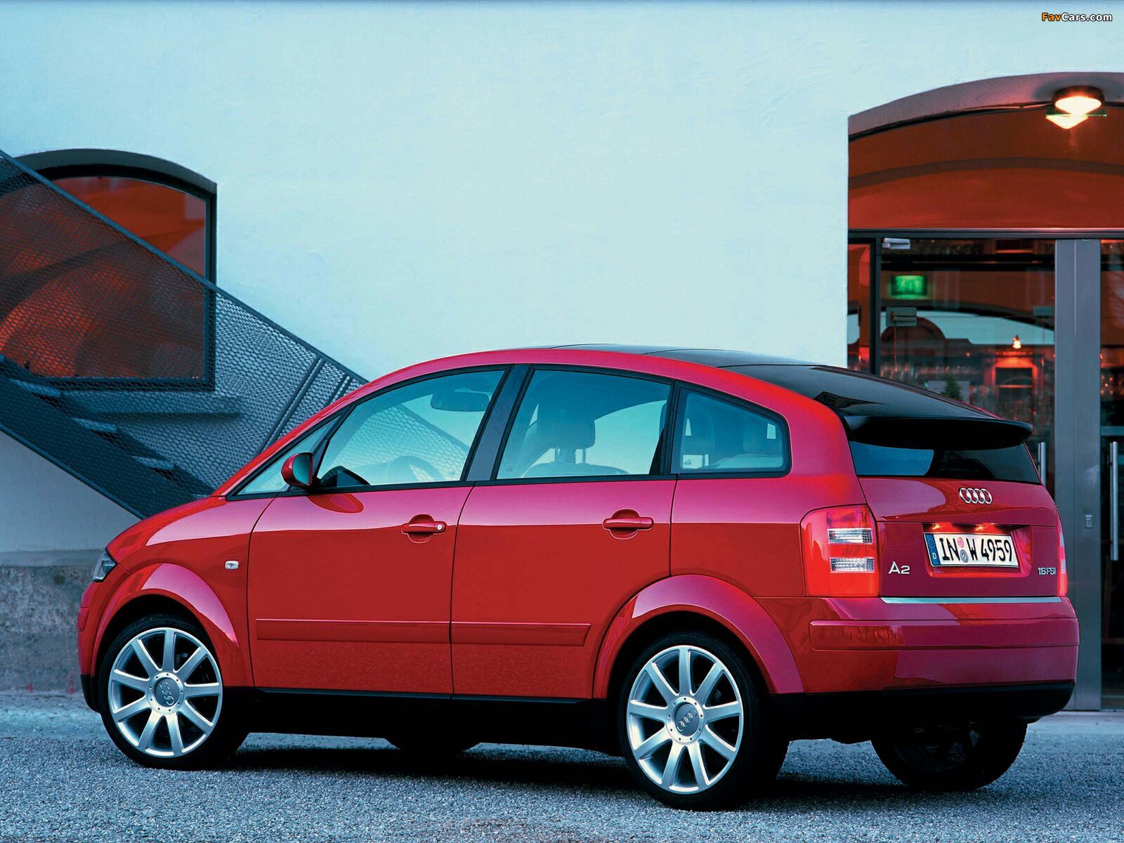 Audi A2 1.6 FSI (2004–2005) pictures (1600 x 1200)