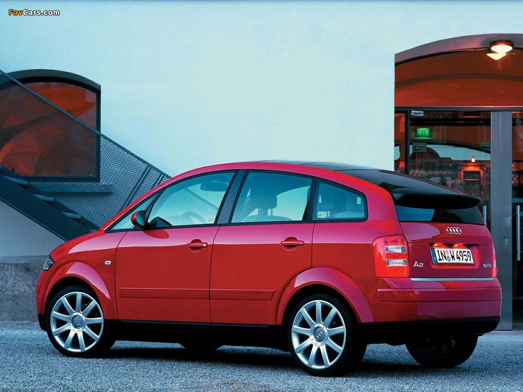 Audi A2 1.6 FSI (2004–2005) pictures (1024 x 768)