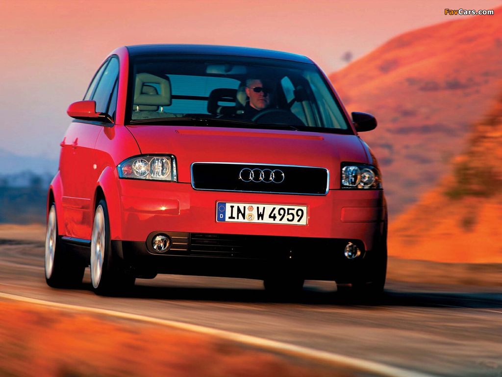 Audi A2 1.6 FSI (2004–2005) pictures (1024 x 768)