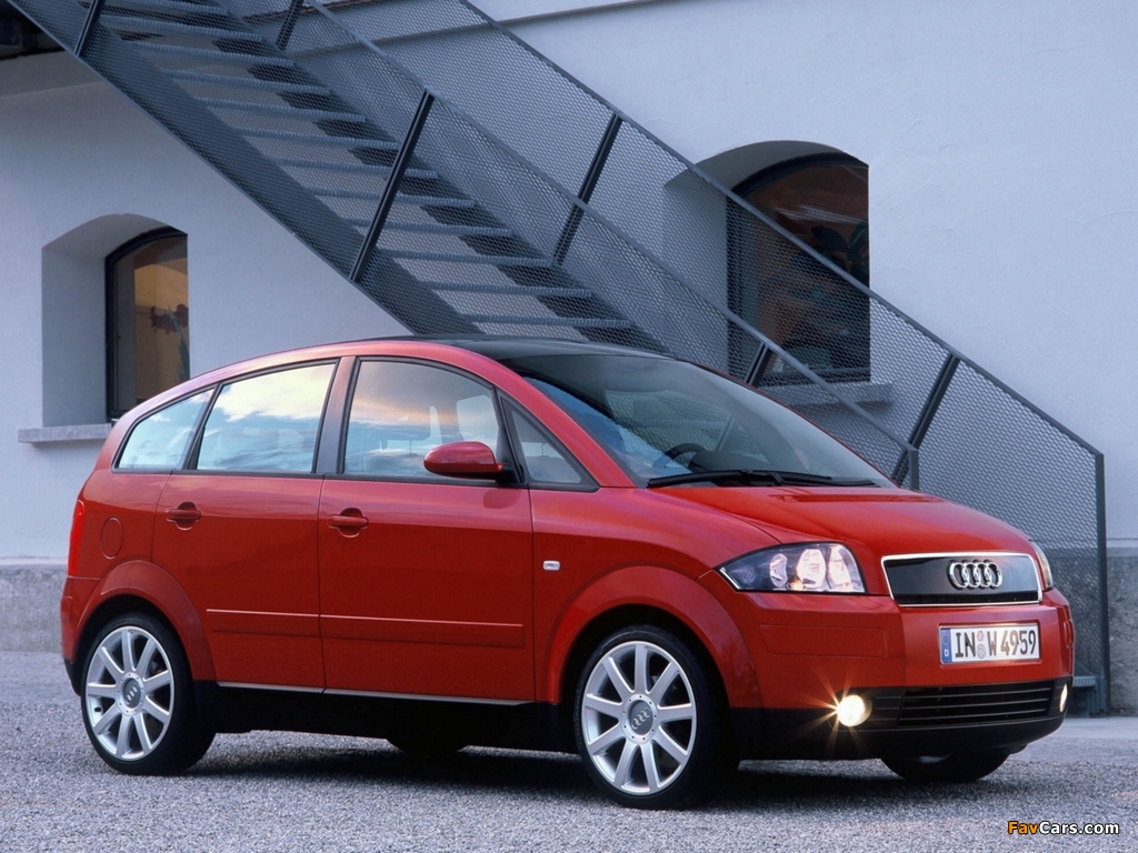 Audi A2 1.6 FSI (2004–2005) pictures (1024 x 768)