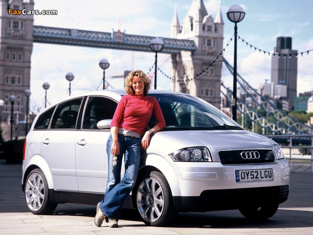 Audi A2 1.6 FSI UK-spec (2004–2005) pictures (640 x 480)