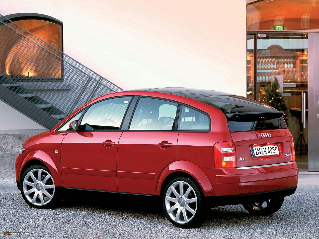 Images of Audi A2 1.6 FSI (2004–2005) (1280 x 960)