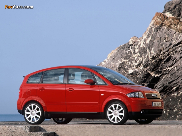 Images of Audi A2 1.6 FSI (2004–2005) (640 x 480)