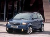 Photos of Audi A2 1.4 TDI UK-spec (2000–2005)