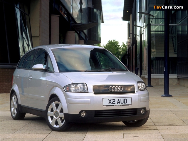 Pictures of Audi A2 1.4 UK-spec (2000–2005) (640 x 480)