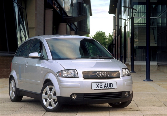 Pictures of Audi A2 1.4 UK-spec (2000–2005)