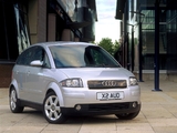 Pictures of Audi A2 1.4 UK-spec (2000–2005)
