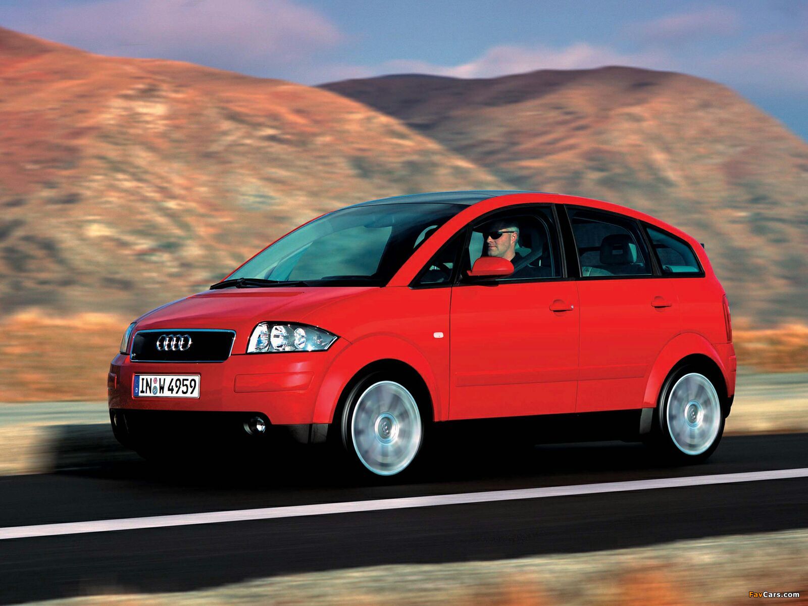 Pictures of Audi A2 1.6 FSI (2004–2005) (1600 x 1200)