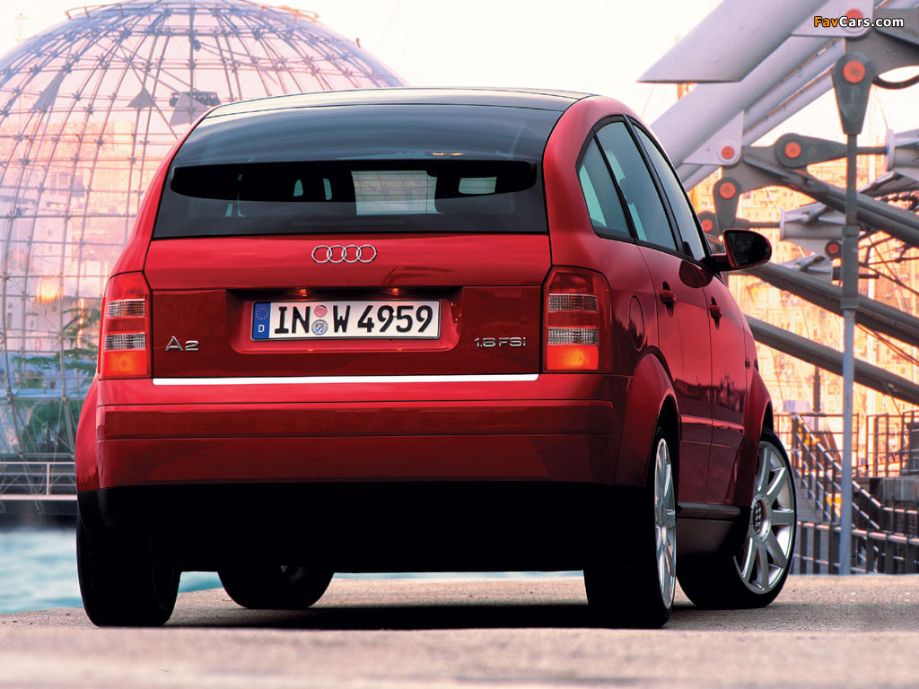 Pictures of Audi A2 1.6 FSI (2004–2005) (1024 x 768)