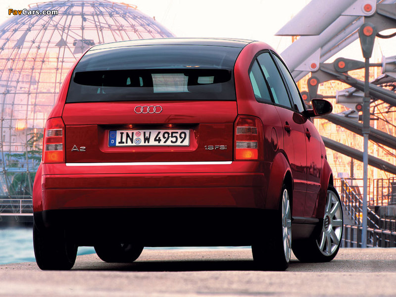 Pictures of Audi A2 1.6 FSI (2004–2005) (800 x 600)