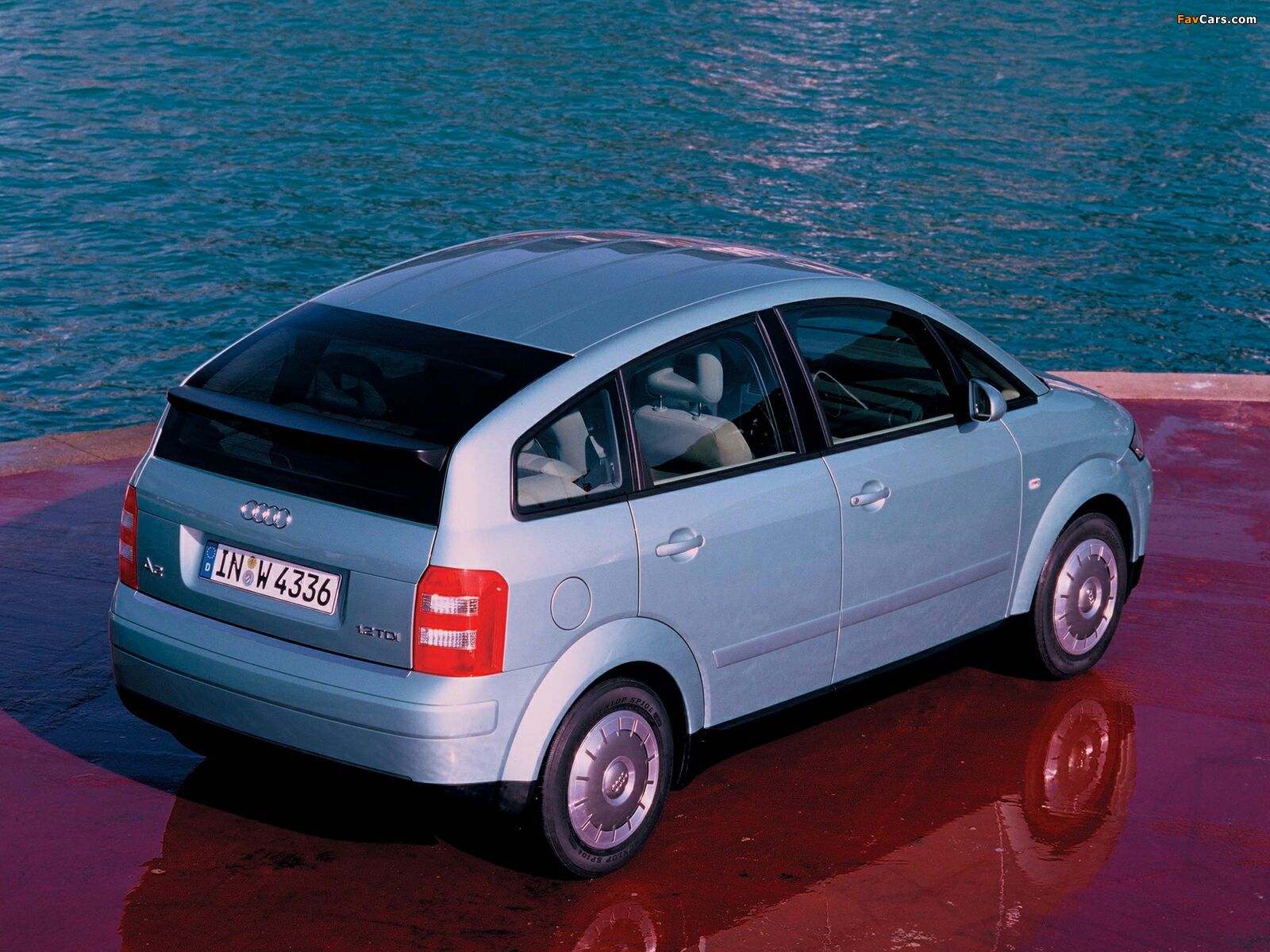 Audi A2 1.2 TDI (2001–2005) wallpapers (1600 x 1200)