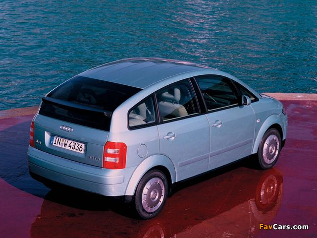 Audi A2 1.2 TDI (2001–2005) wallpapers (640 x 480)