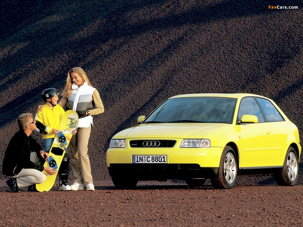 Audi A3 8L (1996–2000) wallpapers (1024 x 768)