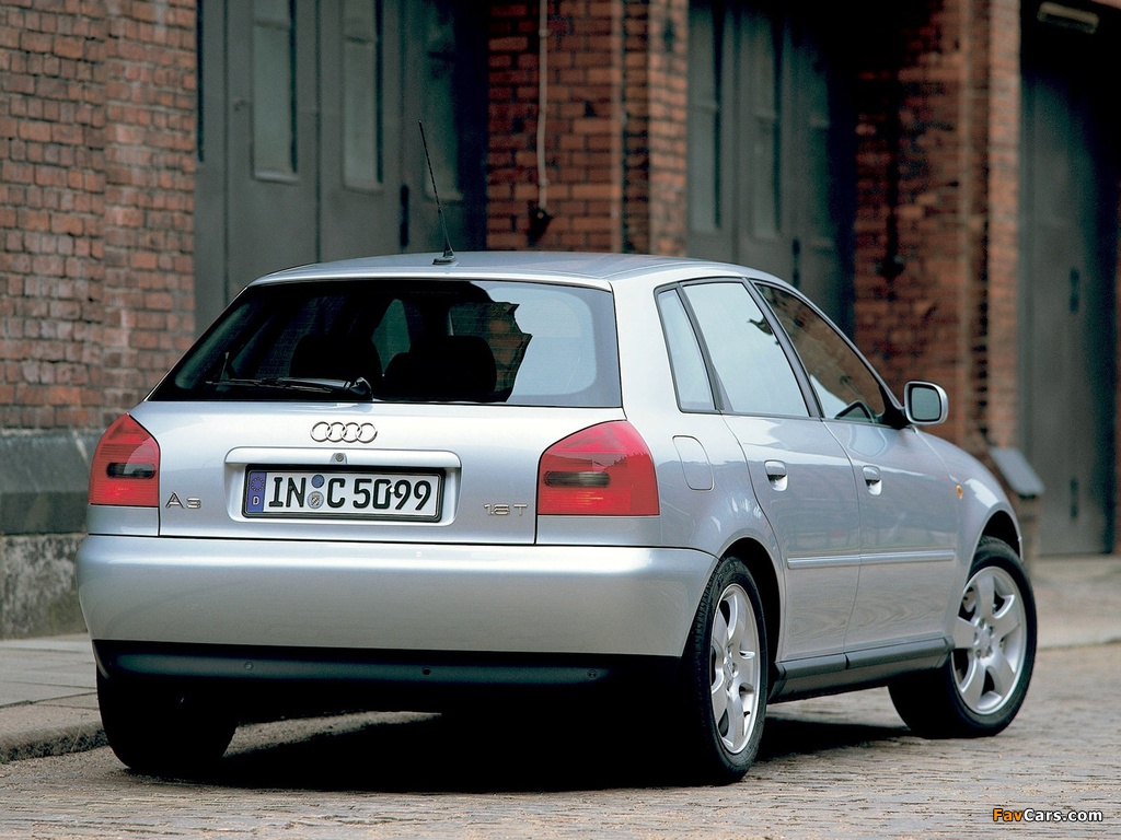 Audi A3 Sportback 8L (1999–2000) photos (1024 x 768)