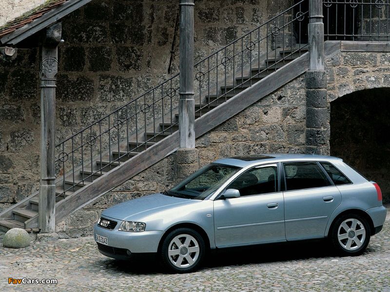 Audi A3 Sportback 8L (1999–2000) wallpapers (800 x 600)