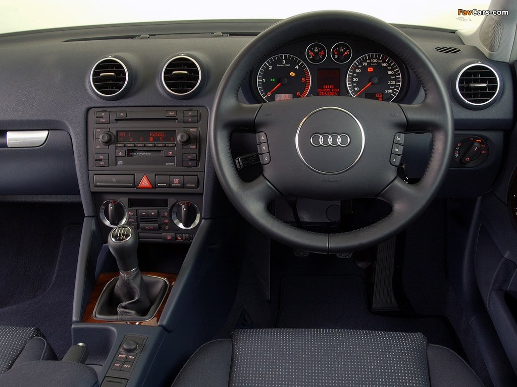 Audi A3 2.0 TDI ZA-spec 8P (2003–2005) images (1024 x 768)