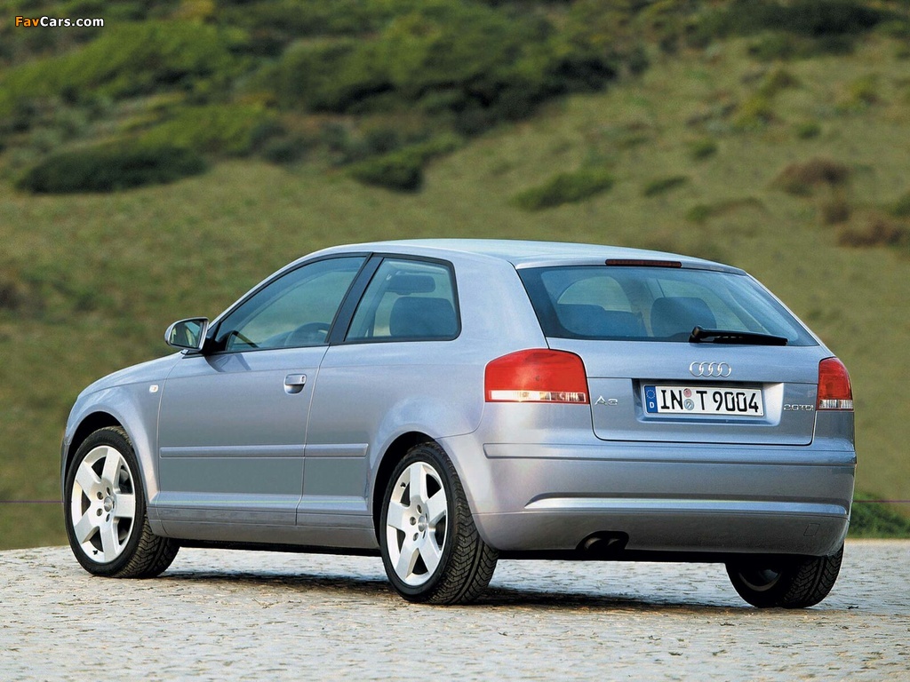 Audi A3 2.0 TDI 8P (2003–2005) images (1024 x 768)