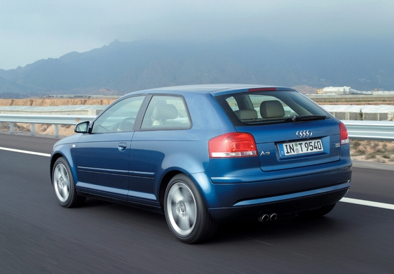 Audi A3 3.2 quattro 8P (2003–2005) photos