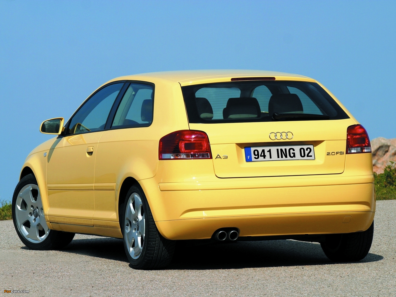 Audi A3 2.0 FSI 8P (2003–2005) photos (1600 x 1200)
