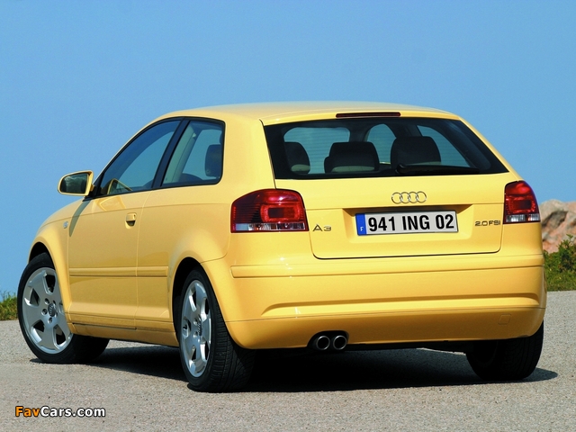 Audi A3 2.0 FSI 8P (2003–2005) photos (640 x 480)