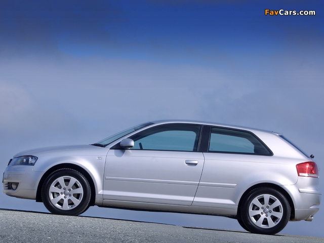 Audi A3 2.0 FSI UK-spec 8P (2003–2005) photos (640 x 480)