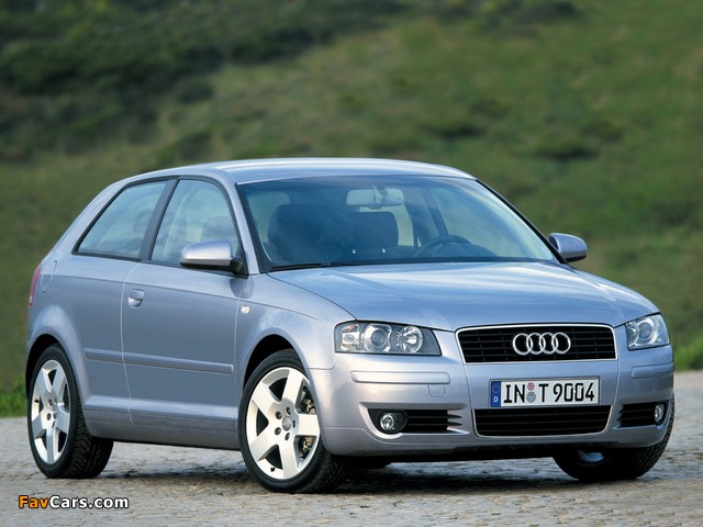 Audi A3 2.0 TDI 8P (2003–2005) pictures (640 x 480)