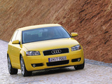 Audi A3 2.0 FSI (8P) 2003–05 wallpapers