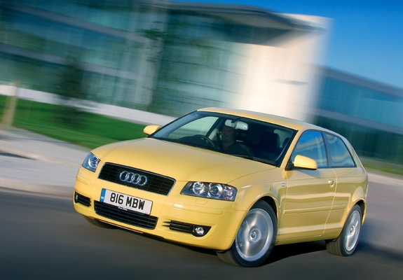 Audi A3 2.0 TDI UK-spec 8P (2003–2005) wallpapers